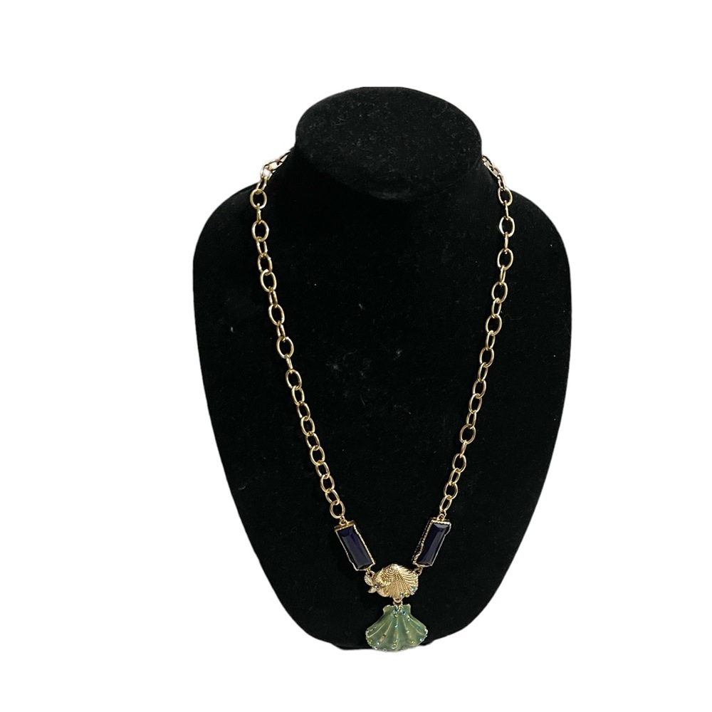 Jewel of the Sea Gold plated necklace